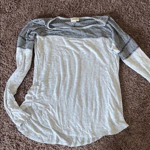 The Buckle H.I.P. Long Sleeve Striped Soft Top Sm